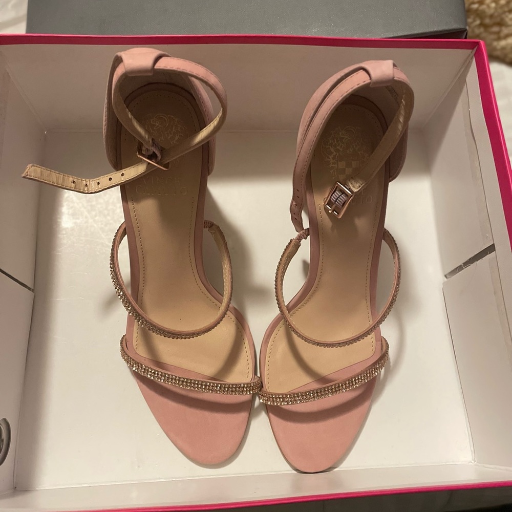 Pink heels